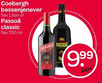 Spar Coebergh bessenjenever 1 liter aanbieding