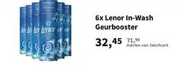 Plein.nl 6x Lenor In-Wash Geurbooster aanbieding