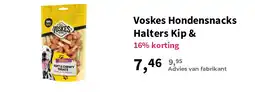 Plein.nl Voskes Hondensnacks Halters Kip & aanbieding