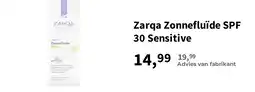 Plein.nl Zarqa Zonnefluïde SPF 30 Sensitive aanbieding