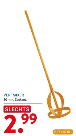 Kluswijs Verfmixer aanbieding