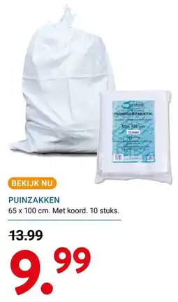 Kluswijs Puinzakken aanbieding