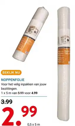 Kluswijs Noppenfolie aanbieding