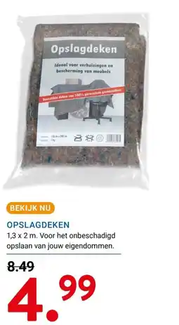 Kluswijs Opslagdeken aanbieding