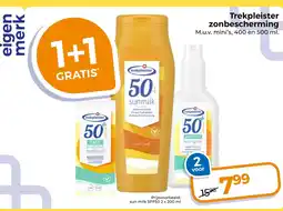 Trekpleister Trekpleister zonbescherming aanbieding