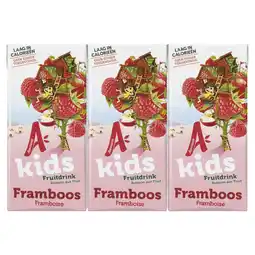 Dekamarkt Appelsientje Kids fruitdrink framboos 6 st aanbieding
