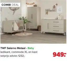 Baby-Dump TWF Salerno Metaal - Baby aanbieding