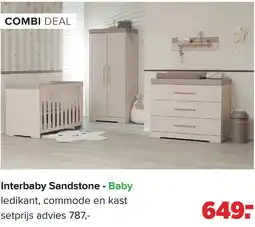 Baby-Dump Interbaby Sandstone - Baby aanbieding