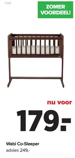 Baby-Dump Wabi Co-Sleeper aanbieding