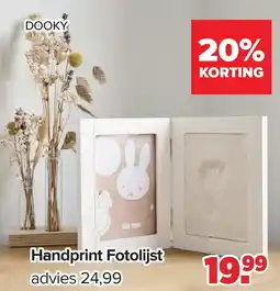 Baby-Dump Handprint Fotolijst aanbieding