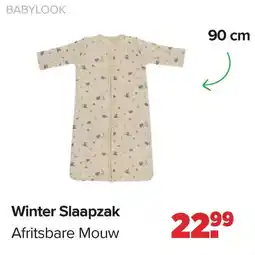 Baby-Dump Winter Slaapzak Afritsbare Mouw aanbieding