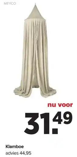 Baby-Dump Klamboe aanbieding