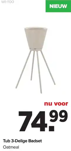 Baby-Dump Tub 3-Delige Badset aanbieding