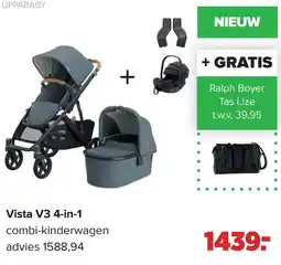 Baby-Dump Vista V3 4-in-1 combi-kinderwagen aanbieding