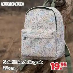 Baby-Dump Safari Friends Rugzak aanbieding