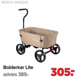 Baby-Dump Bolderkar Lite aanbieding