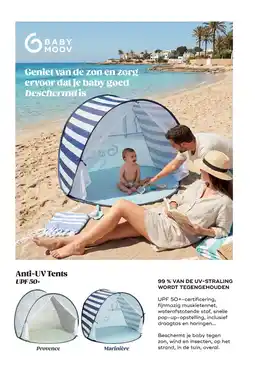 Baby-Dump Baby moov Anti-UV Tents UPF 50+ aanbieding