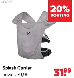 Baby-Dump Splash Carrier aanbieding
