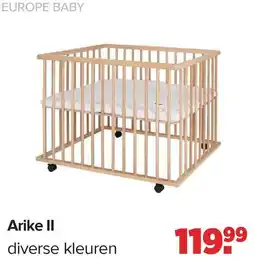 Baby-Dump Europe baby Arike II aanbieding