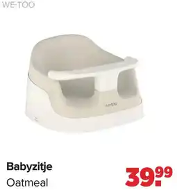 Baby-Dump We-too Babyzitje Oatmeal aanbieding