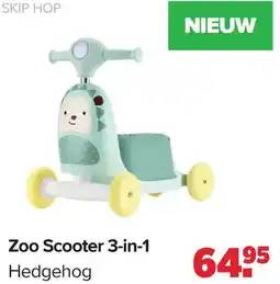 Baby-Dump Skip hop Zoo Scooter 3-in-1 aanbieding