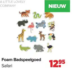 Baby-Dump Foam Badspeelgoed Safari aanbieding