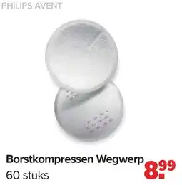 Baby-Dump Philips Avent Borstkompressen Wegwerp aanbieding