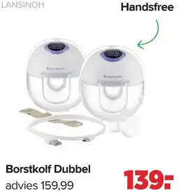 Baby-Dump Lansinoh Borstkolf Dubbel aanbieding