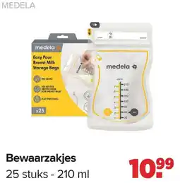 Baby-Dump Medela Bewaarzakjes aanbieding