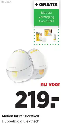 Baby-Dump Medela Motion InBra Borstkolf aanbieding