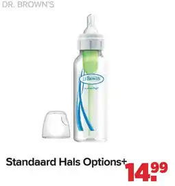 Baby-Dump Dr. brown's Standaard Hals Options+ aanbieding