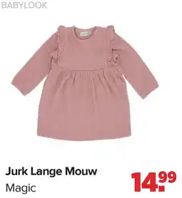 Baby-Dump Babylook Jurk Lange Mouw Magic aanbieding