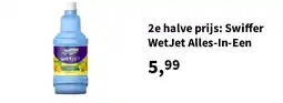Plein.nl 2e halve prijs: Swiffer WetJet Alles-In-Een aanbieding