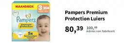 Plein.nl Pampers Premium Protection Luiers aanbieding