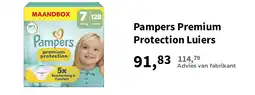 Plein.nl Pampers Premium Protection Luiers aanbieding