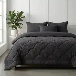 Action Lazy all-in-one dekbed Teddy fur - antraciet aanbieding