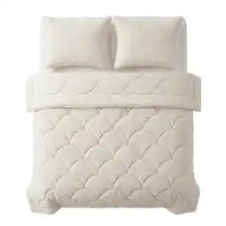 Action Lazy all-in-one dekbed Teddy fur - beige aanbieding