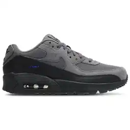 Foot Locker Nike Air Max 90 Kindersneakers - Grijs - Maat 36.5 - Leer aanbieding