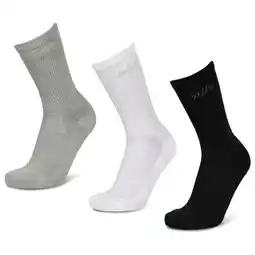 Foot Locker Nike Elevated Crew 3 Pack Sokken Unisex - Zwart - Maat 42 - 46 - Katoen aanbieding