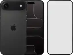 Coolblue Apple iPhone Air 512GB Zwart + BlueBuilt Screenprotector Glas aanbieding
