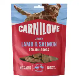 Zooplus 100g Lam & Zalm Carnilove Dog Jerky Snack Hond aanbieding
