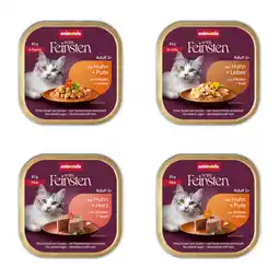 Zooplus animonda vom Feinsten Adult 32 x 85 g - Mixpakket gevogelte (4 soorten) aanbieding