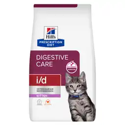 Zooplus 1,5kg Hill's Prescription Diet i/d Digestive Care Kitten Kip droogvoer voor katten aanbieding