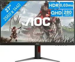 Coolblue AOC AGON G4 Q27G4ZD QD-OLED aanbieding