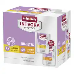 Zooplus animonda Integra Protect adult Diabetes 8 x 85 g - Mixpack ( Kip & Kalkoen ) aanbieding