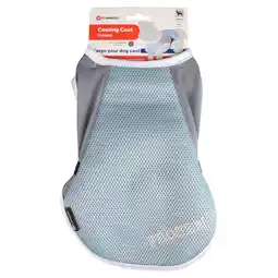 Zooplus Flamingo Fronzen hondenjas, blauw/grijs maat S: 30cm ruglengte hond aanbieding