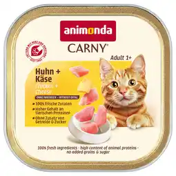 Zooplus 32x85g animonda Carny Adult Kip & Kaas nat kattenvoer aanbieding