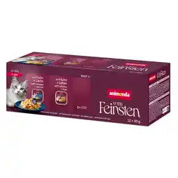 Zooplus 12x85g Animonda Vom Feinsten Adult in Gelei Mixpakket (2 Soorten) Nat kattenvoer aanbieding