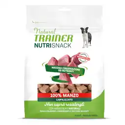 Zooplus 50g Natural Trainer Nutri Snack Gevriesdroogde Brokken Volwassen Rund Hondensnacks aanbieding
