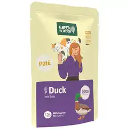 Zooplus 8x85 g Eend Green Petfood Paté natvoer voor katten aanbieding